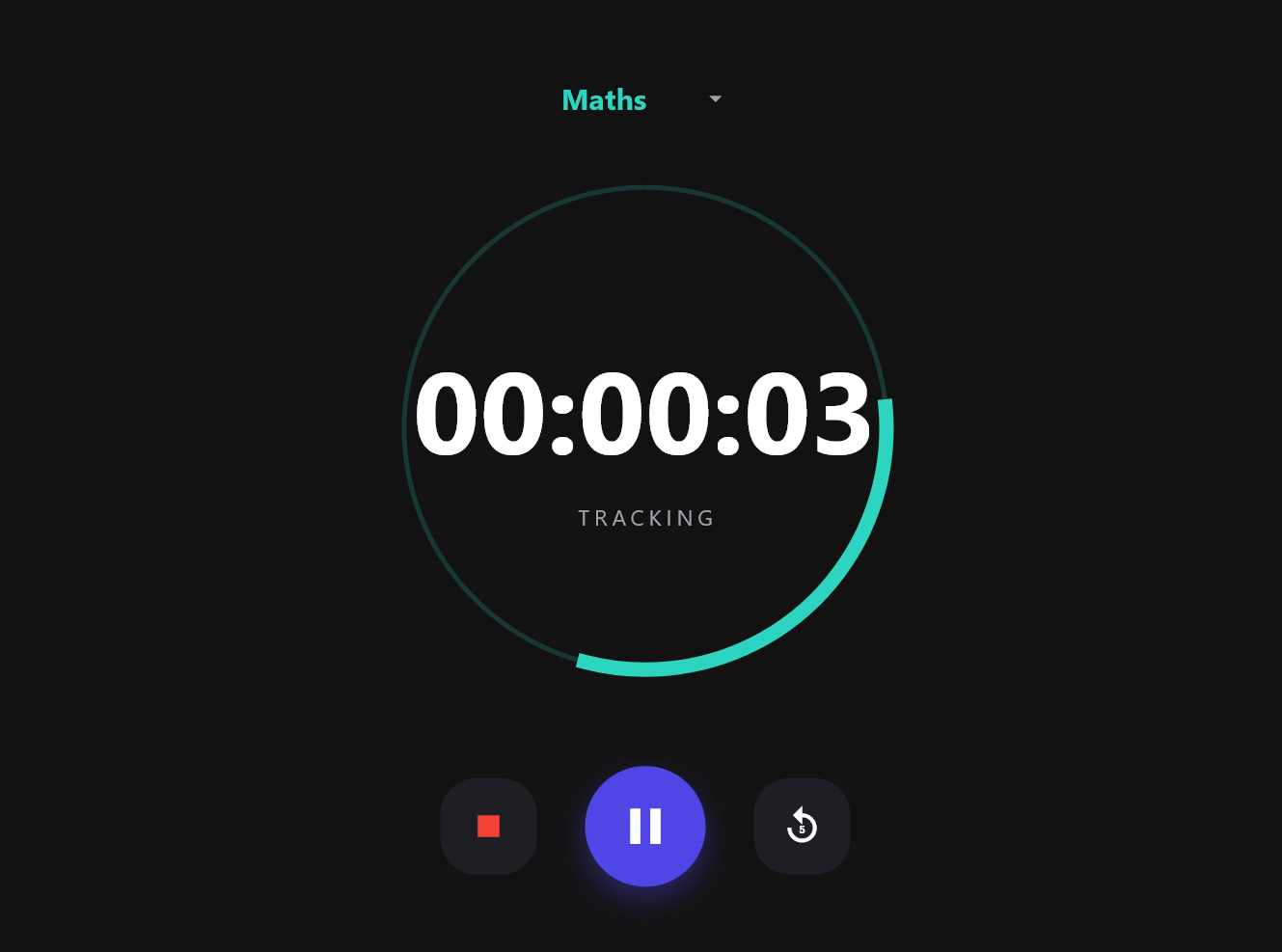 Focus Timer UI